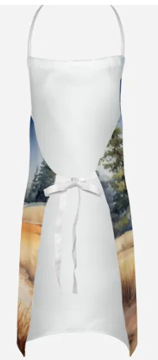 Newfoundland II - Welcome Cowboy Apron for Cooking, Baking and Crafts for Adult Women and Men - Unisex Large