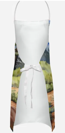 Cocker Spaniel II - Welcome Cowboy Apron for Cooking, Baking and Crafts for Adult Women and Men - Unisex Large