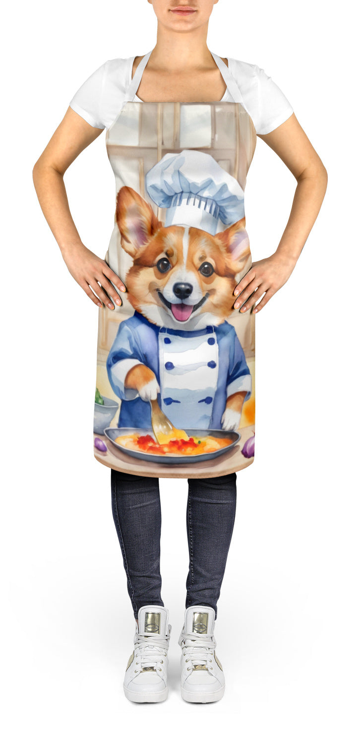 Corgi - The Chef Apron for Adult Women and Men - Unisex Large
