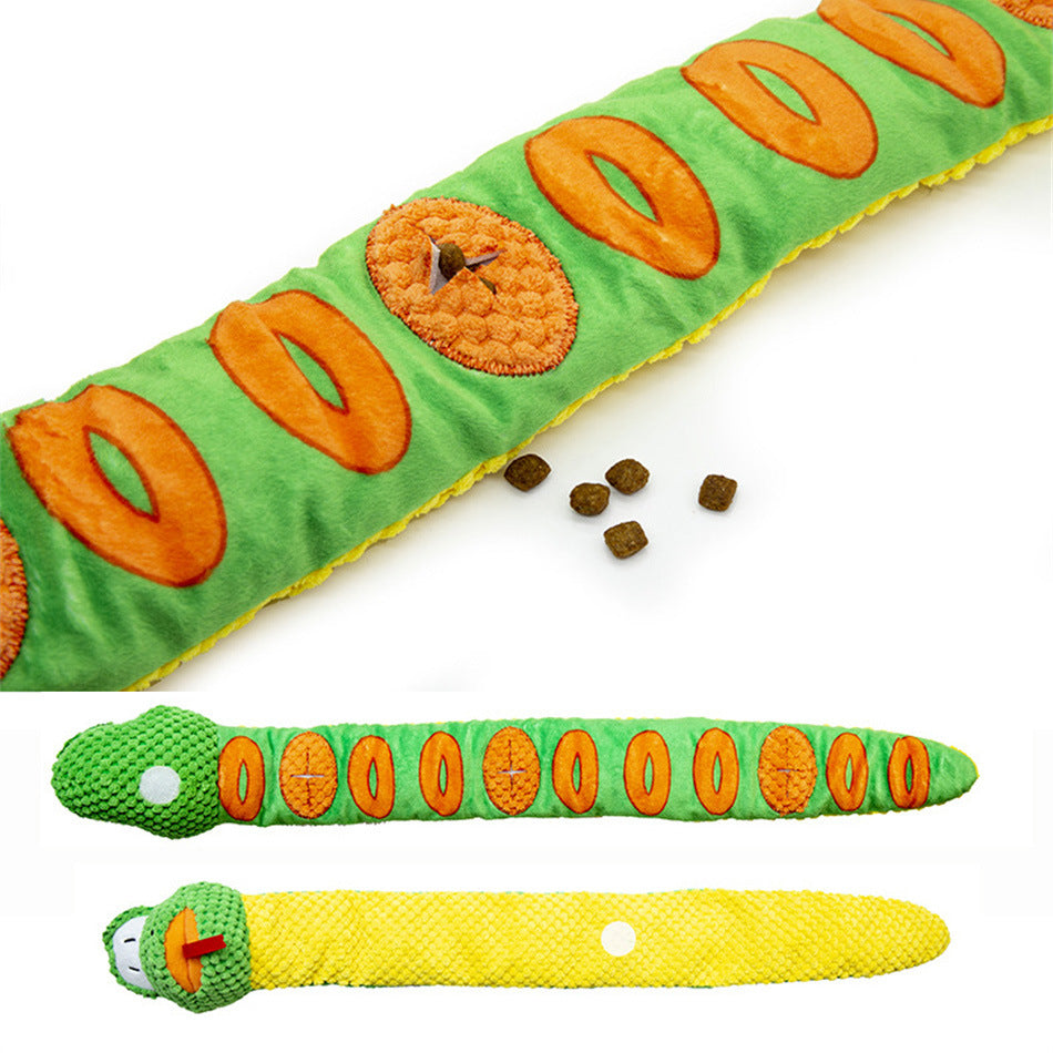 Squeaky Plush Snuffle Dog and Cat Puzzle Toy