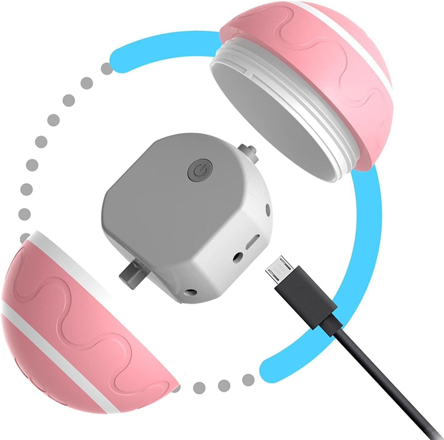 Interactive Rolling Ball for Dogs and Cats