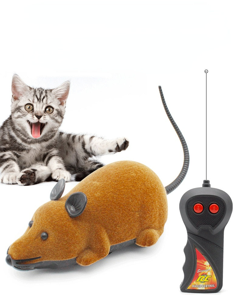 Remote Control Battery Mouse Toy for Cats