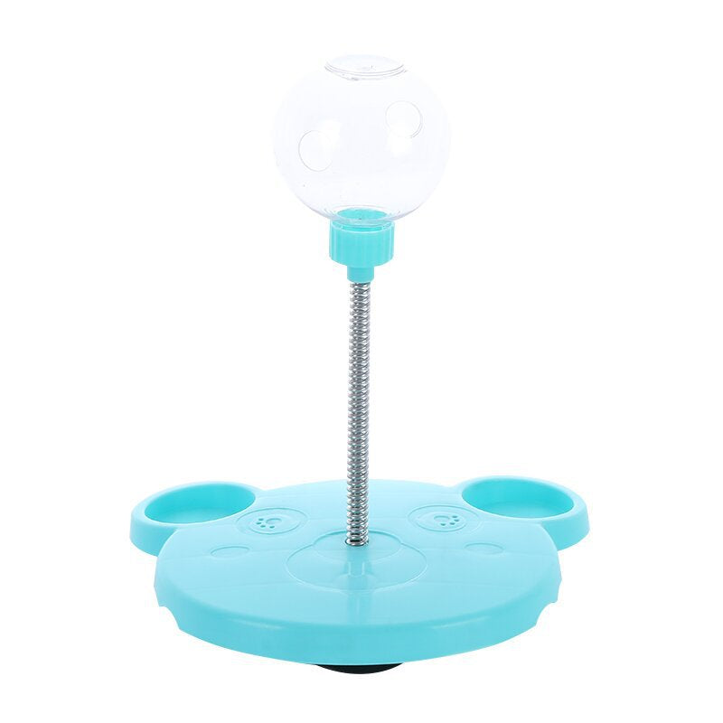 Nibble Spring Ball Cat Treat Dispenser Toy