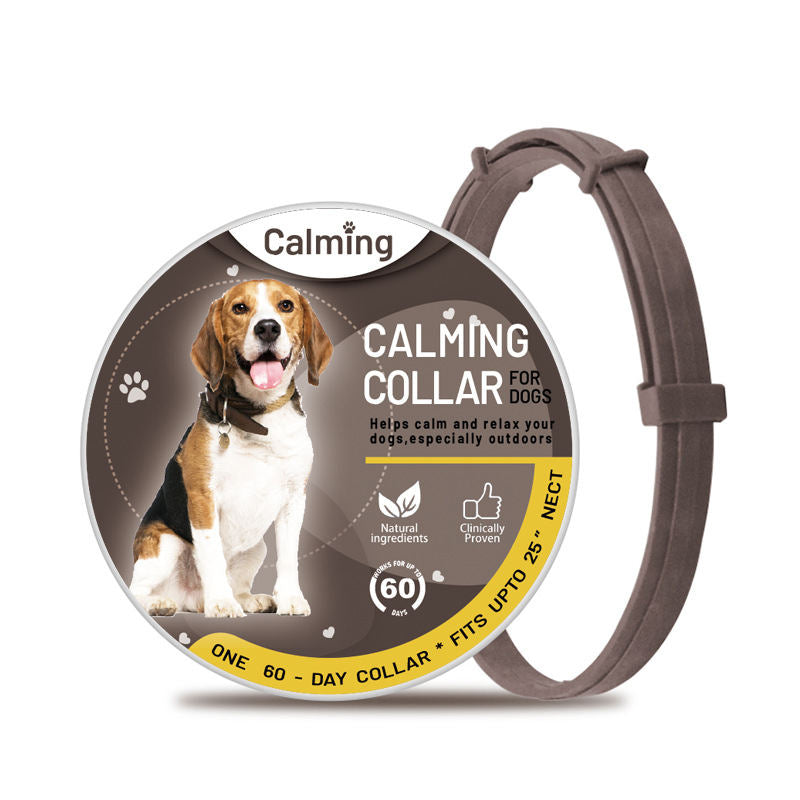 Anxiety Relief, Calming and Soothing Collar for Dogs and Cats