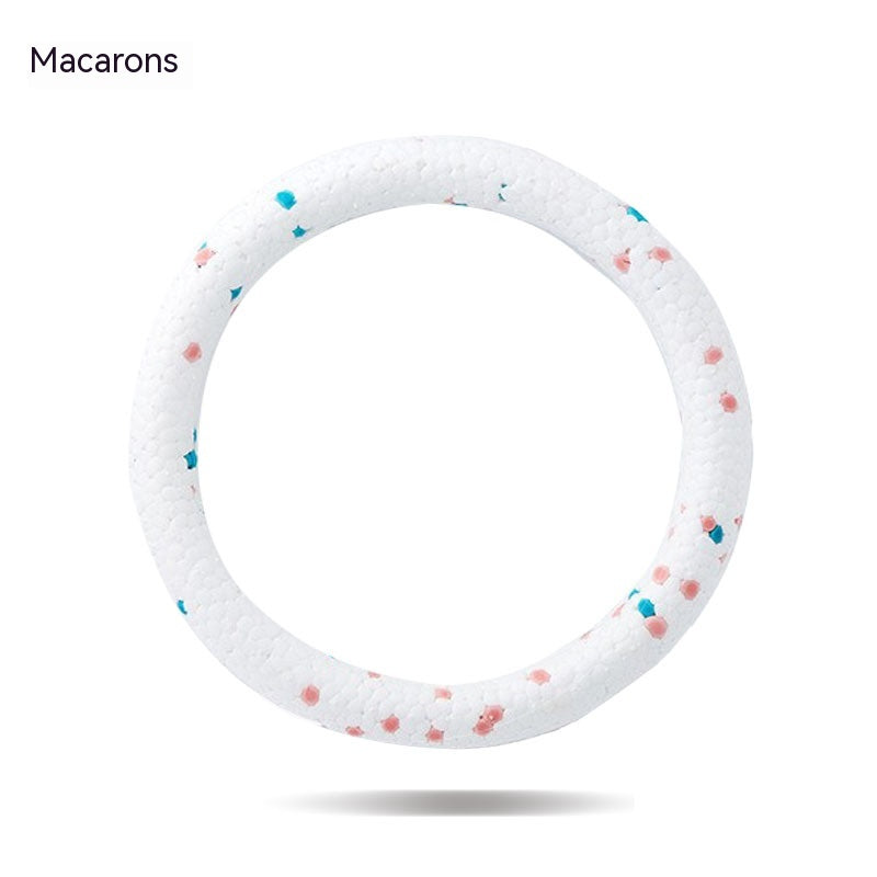 Durable Textured 7 Inch Chew Ring Toy for Dogs
