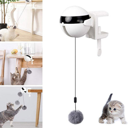 Powered Interactive Lifting Teaser Cat Toy