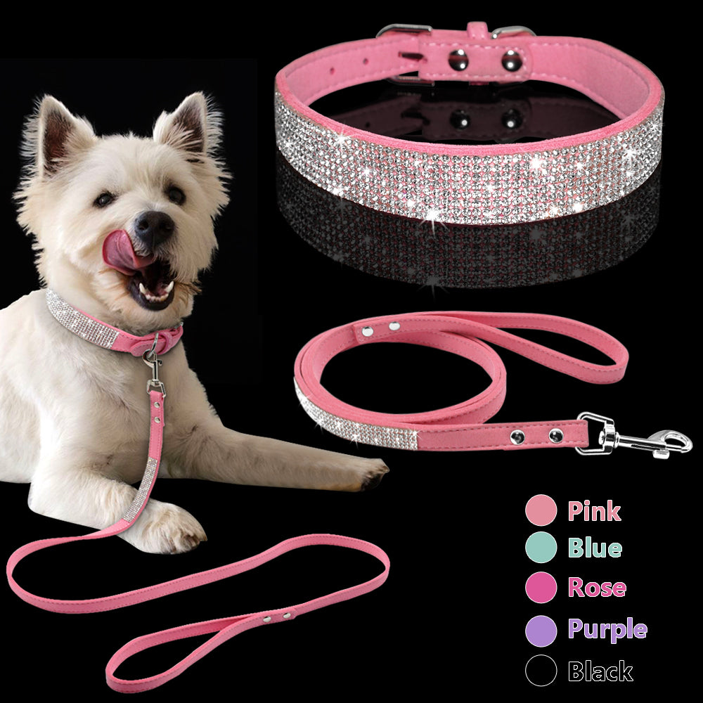 Stylish Bling Collar for Small Dogs & Cats