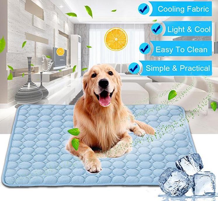 Ice Silk Cold Nest Pad For Cooling Dogs and Cats In Summer