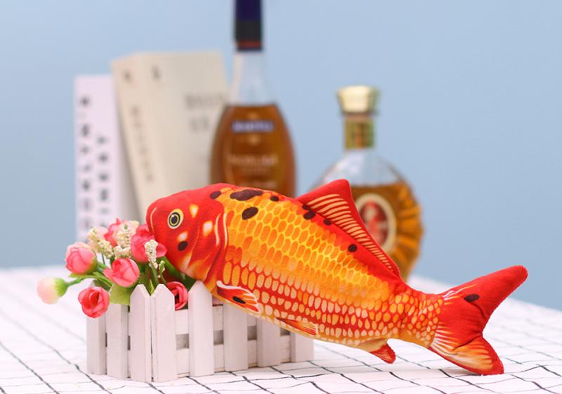 Flopping Simulated Fish Toy for Cats and Dogs