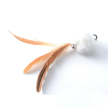 Fun Feather Pole Cat Teaser Toy Multi-Pack