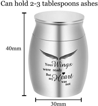 Small Keepsake Stainless Steel Urn For Pets