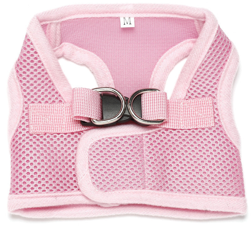 Breathable Mesh Dog or Cat Chest Vest Harness