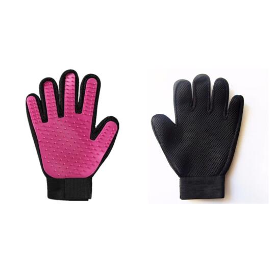 Dog and Cat Hair Removal Gloves and Soft Washer