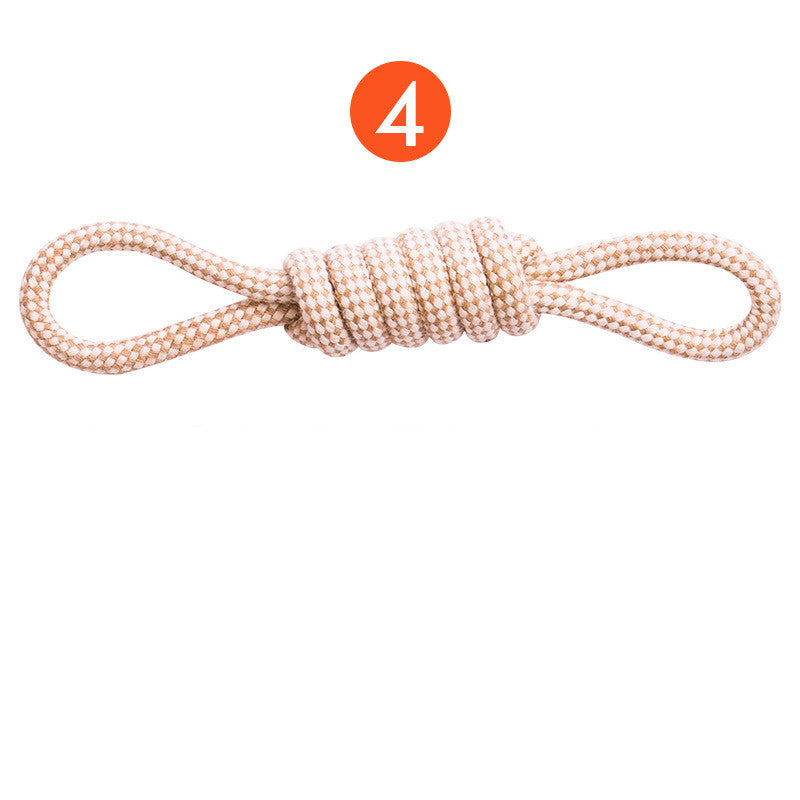 Dental Teeth Cleaning Rope Toys for Dogs