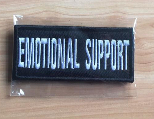 Embroidered Service Badge for Dog Harnesses