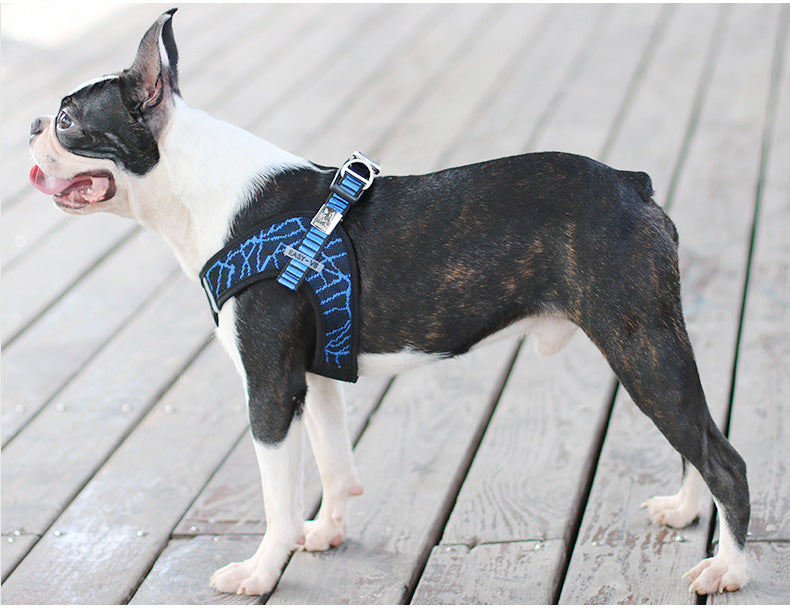 Adjustable Breathable Chest Harness Dog Vest