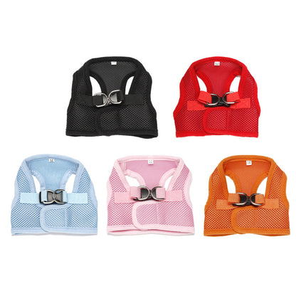 Breathable Mesh Dog or Cat Chest Vest Harness