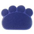 Easy to Clean Paw-Shape Cat Litter Box Mat