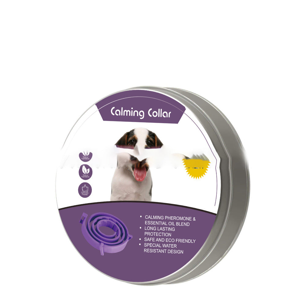 Natural Calming and Soothing Herbal Collar for Dogs and Cats
