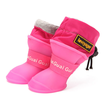 Warm Non-slip Waterproof Booties for Dogs