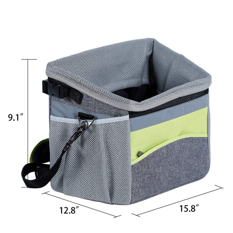 Dog Bicycle Safety Basket for Small Pets