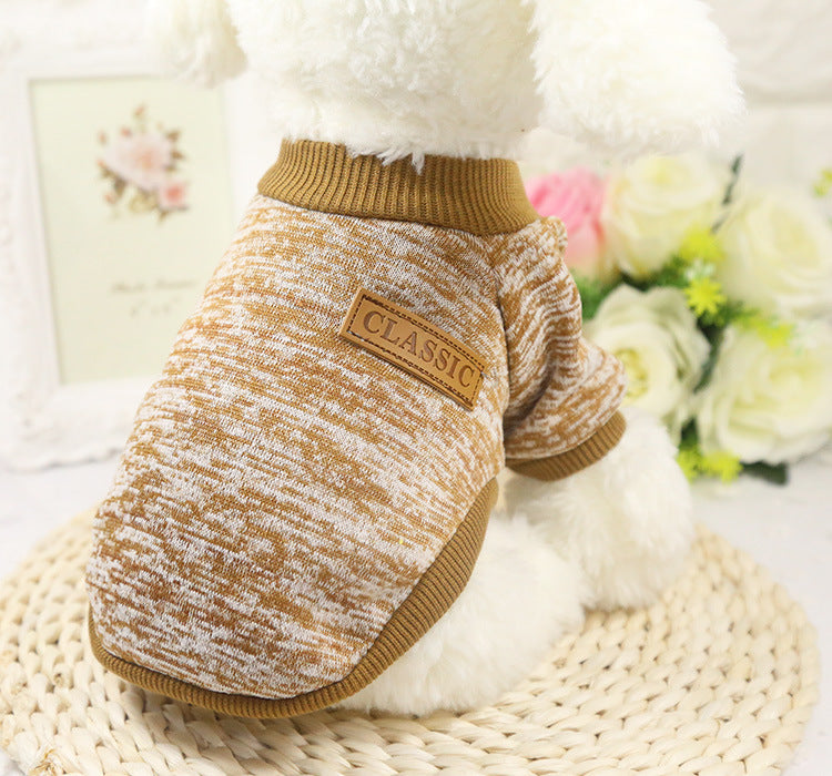 Classic Warm Sweaters for Dogs and Cats