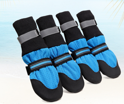 Breathable Dog Anti-slip Snow or Rain Boots