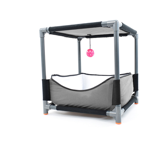 Cat Nest with Canopy and Built-in Platform