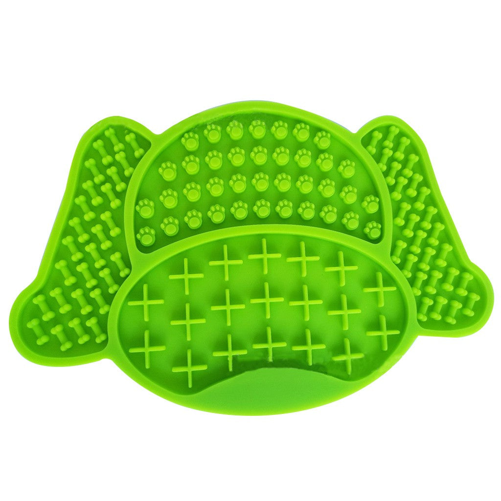 Paw Shape Lick Pad for Dogs with Suction Cups