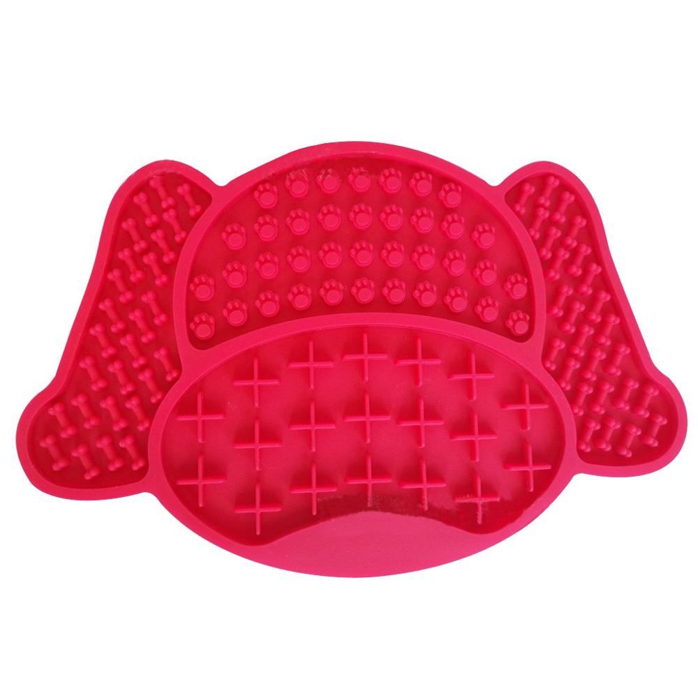 Paw Shape Lick Pad for Dogs with Suction Cups