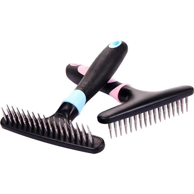 Stainless Steel Pin Grooming Brush for Pets