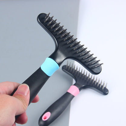 Stainless Steel Pin Grooming Brush for Pets