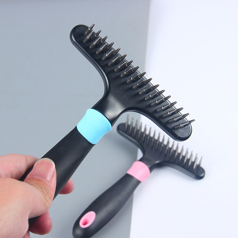 Stainless Steel Pin Grooming Brush for Pets