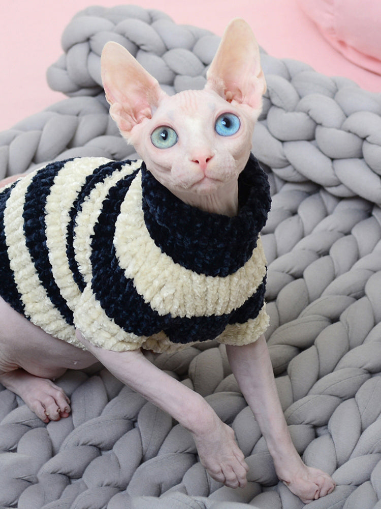 Thick Warm Winter Sweater for Hairless Cats