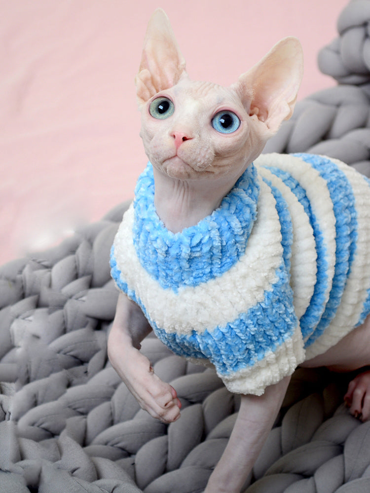 Thick Warm Winter Sweater for Hairless Cats