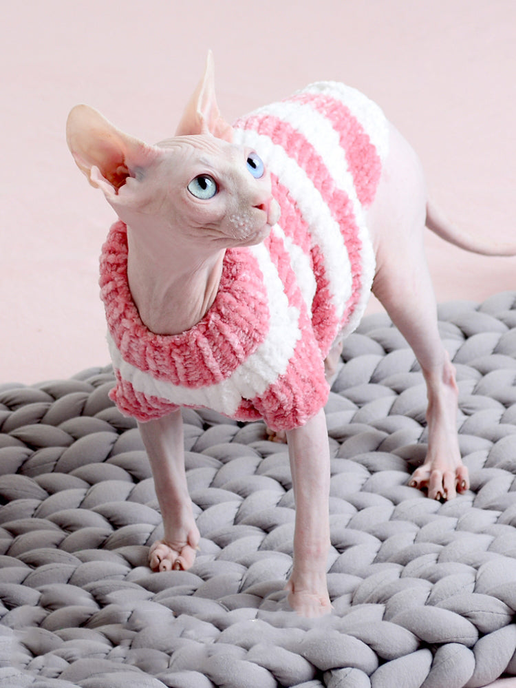 Thick Warm Winter Sweater for Hairless Cats