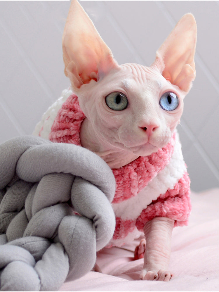 Thick Warm Winter Sweater for Hairless Cats