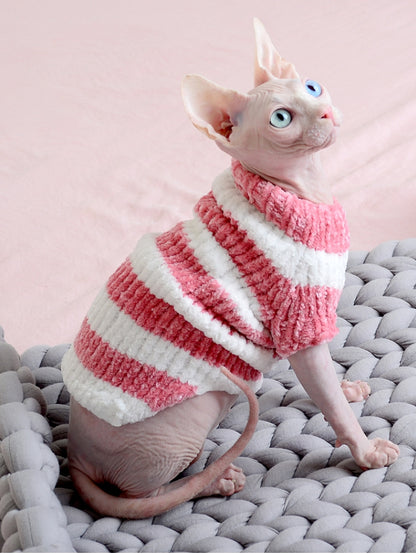 Thick Warm Winter Sweater for Hairless Cats