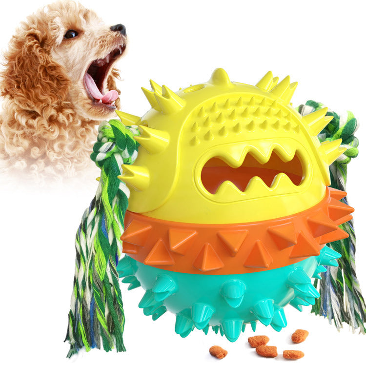 Dental Chew Toy and Treat Dispenser for Dogs