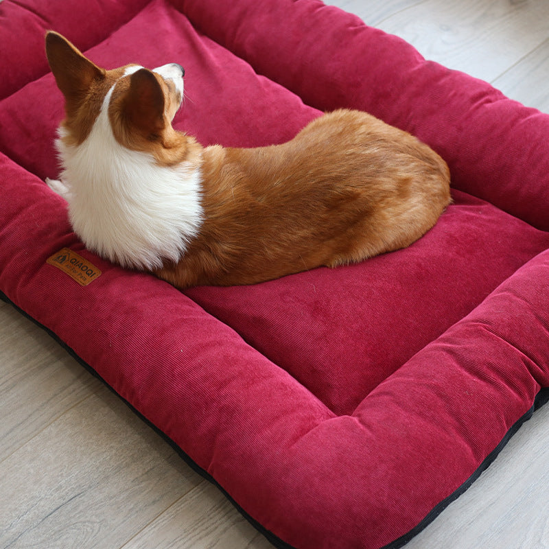 Comfy Cozy Corduroy Fur Baby Sleeping Mat