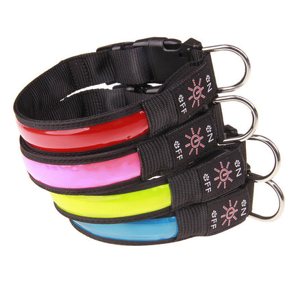 Fun Luminous Rechargeable Collar for Dogs