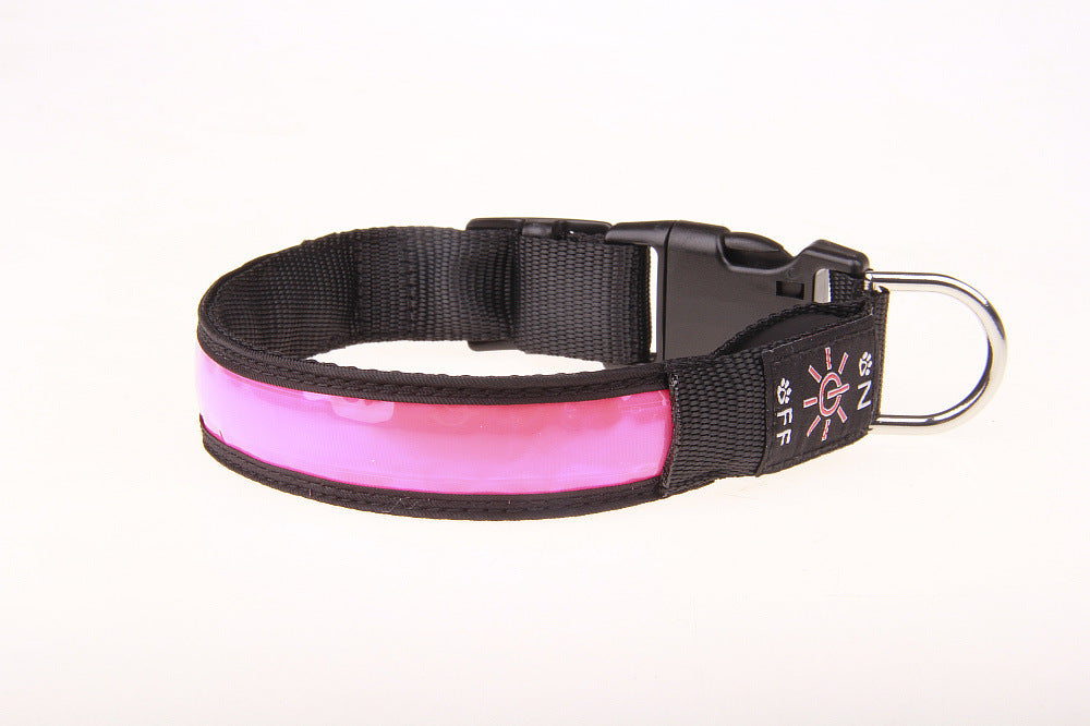 Fun Luminous Rechargeable Collar for Dogs