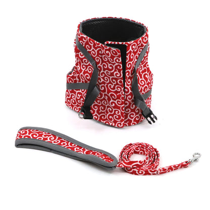 Fashionable Feline Walking Vest and Leash