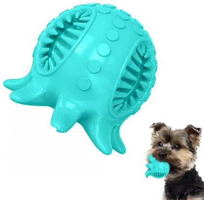 Octopus Shaped Dental Dog Chew Treat Toy