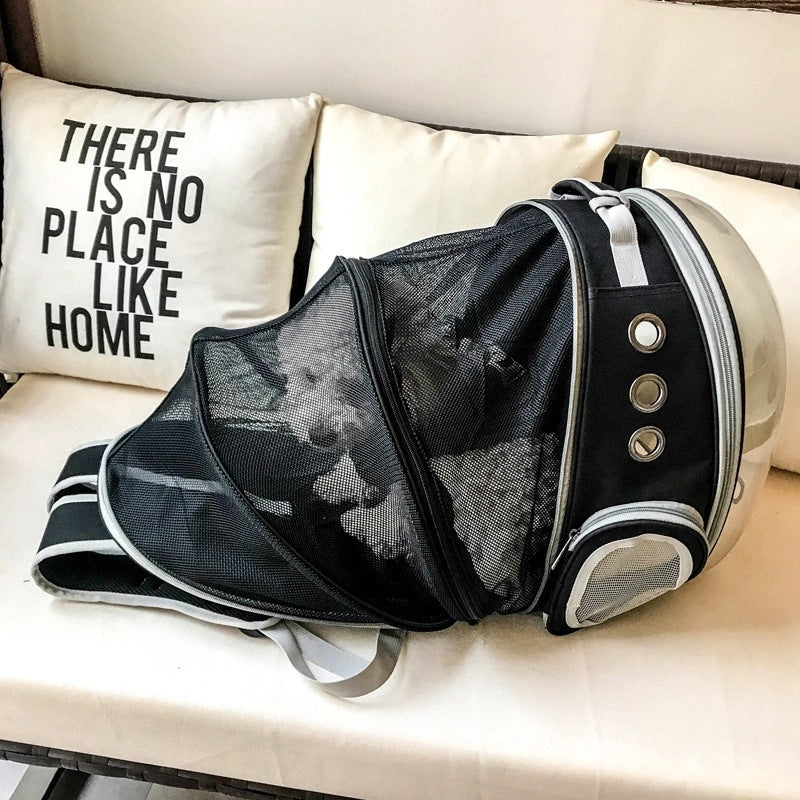 Expansion Cat and Small Breed Dog Space Cabin Bag