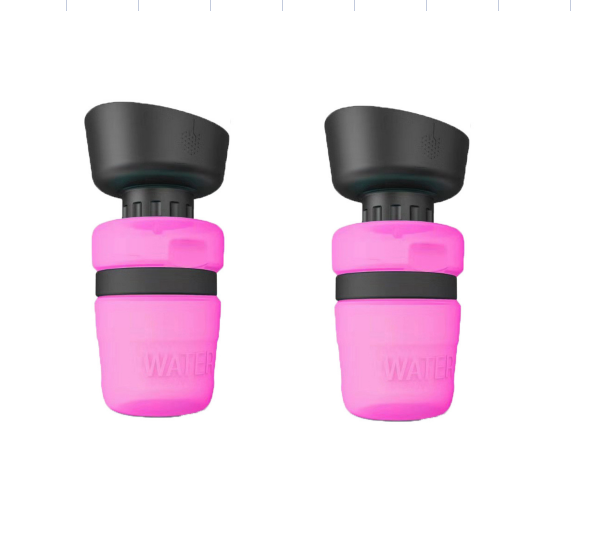 Foldable Bowl Travel Water Bottle for Dogs