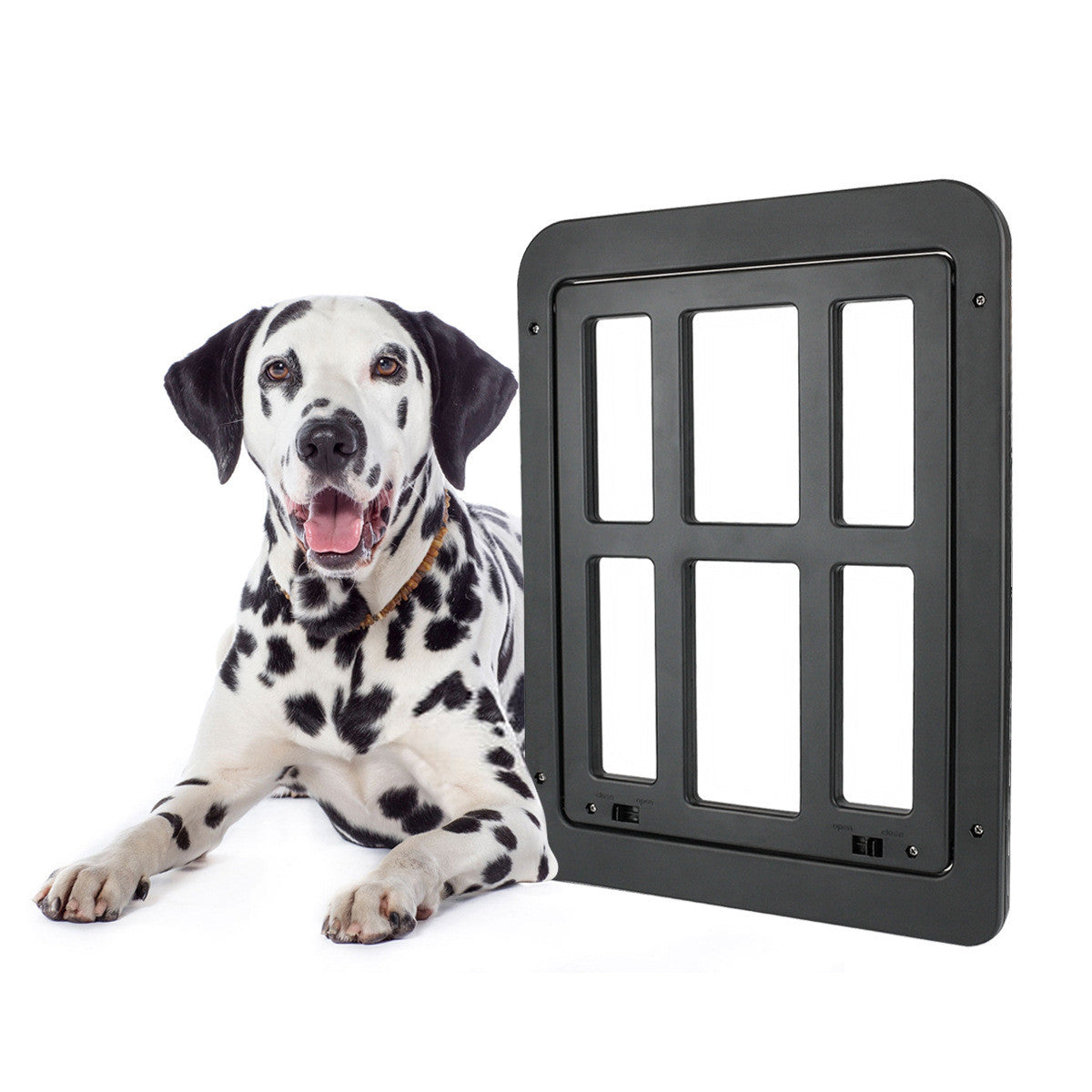 Large Dog and Cat Screen Door Doggie Door