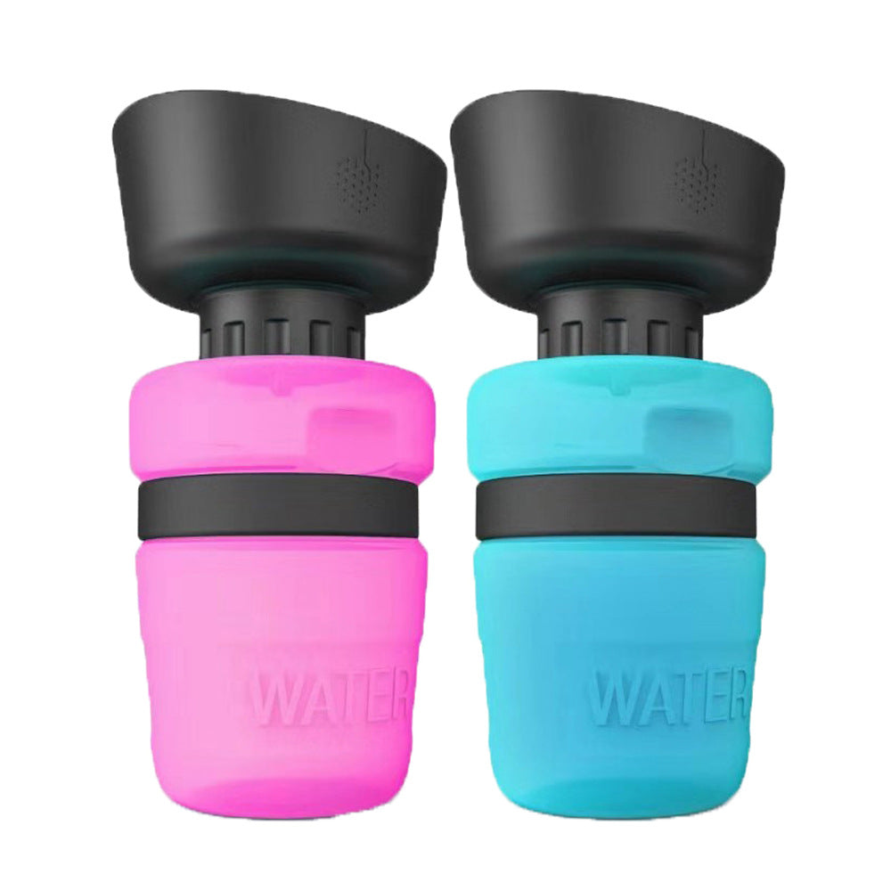 Foldable Bowl Travel Water Bottle for Dogs