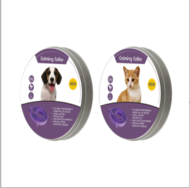 Natural Calming and Soothing Herbal Collar for Dogs and Cats