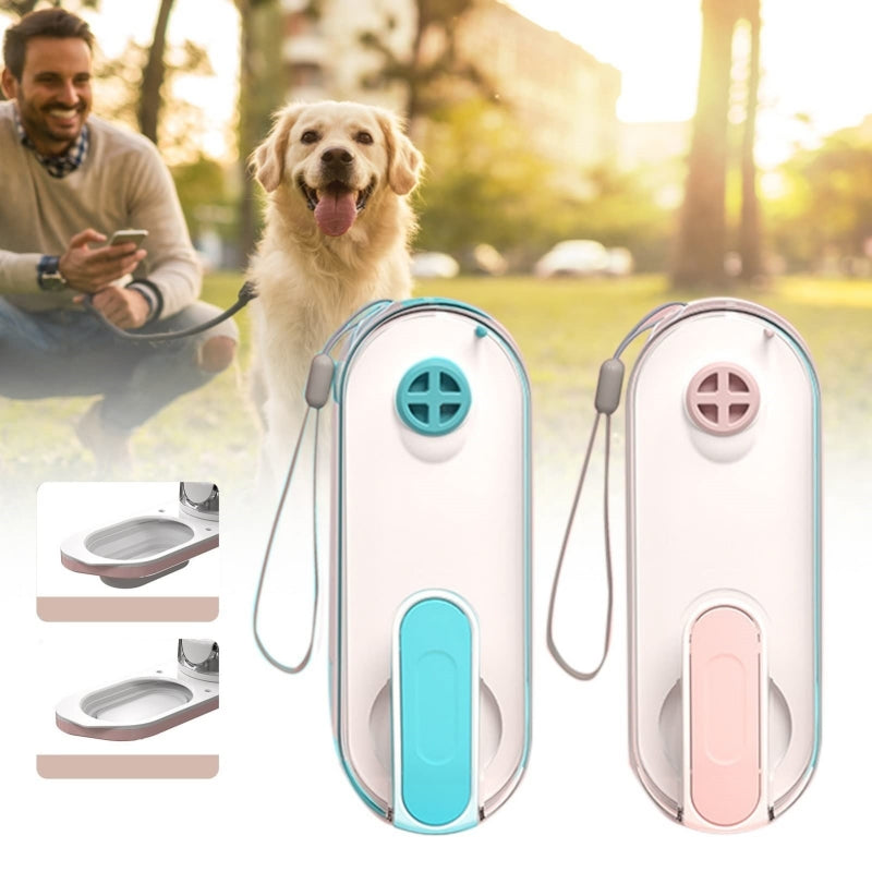 Foldable Bowl Travel Water Bottle For Dogs